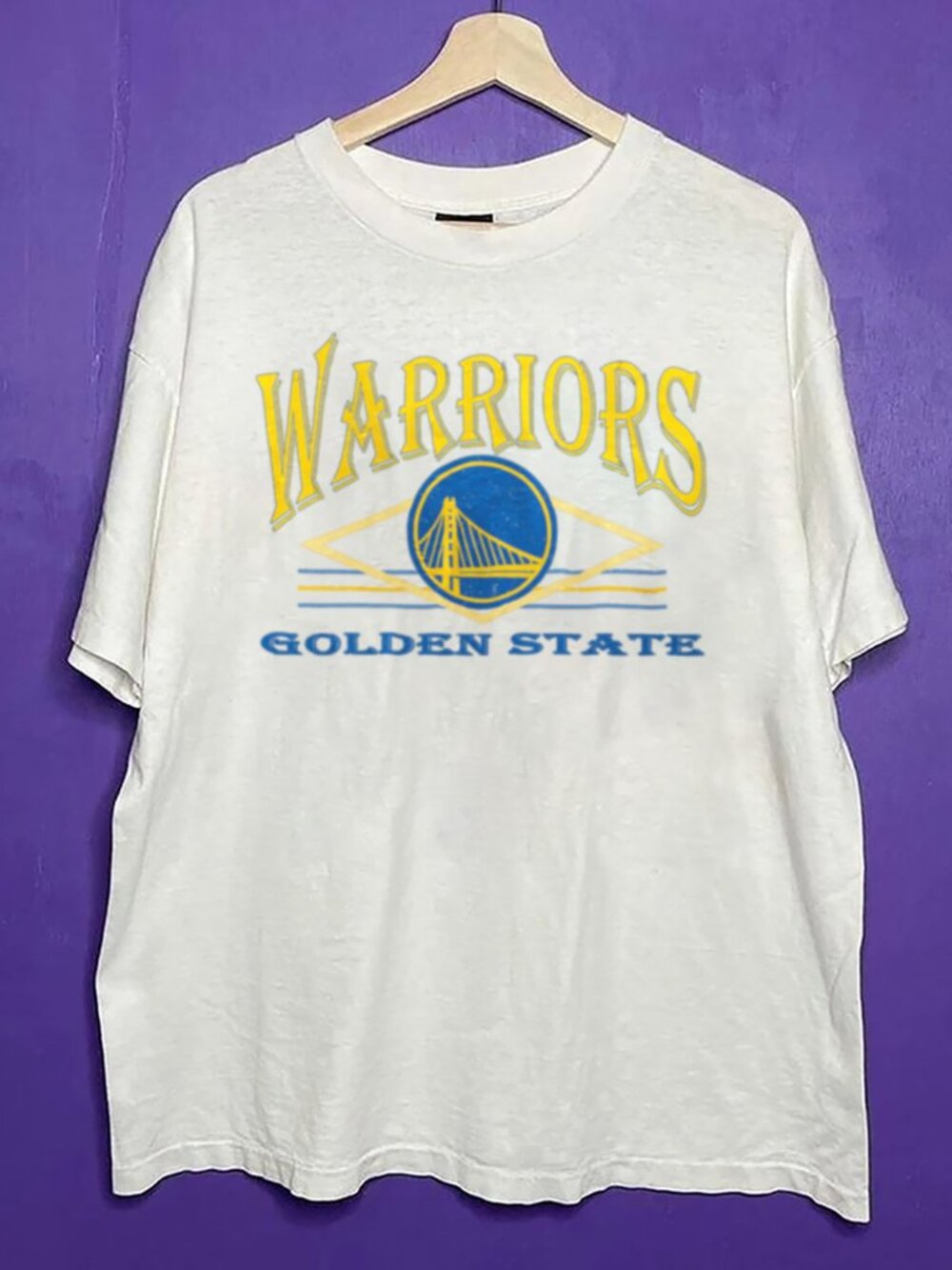 Vintage Golden State Warriors Basketball Shirt, Retro NBA Men Women Shirt Tee